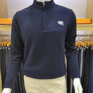 [루이까스텔]남성 소재 하이브리드 반집업 티셔츠3MRTS001N_OD