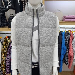 [루이까스텔]남성 풀집업 멜란지 다운조끼3MRVT002C_OD