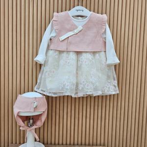 [아가방]로빈한복바디수트세트(모자)_01R027952_CC