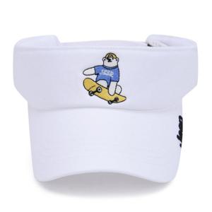 [지프키즈]25신상공용키즈 서핑곰 자수 썬캡KQ0GCU726-1_US