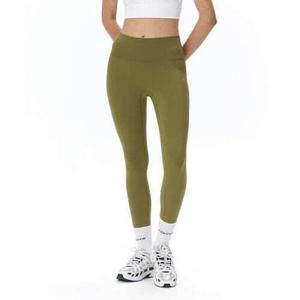 [뮬라웨어]에어플러스 하이라이즈 레깅스 올리브그린 AWNELG703O