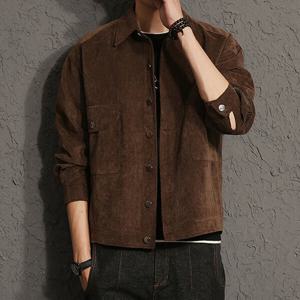 [모로엠]남성 카라 스웨이드 자켓 DMC-JKA-QCC850