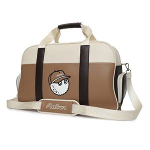 [말본골프]말본골프 말본 컬러 블록 보스턴백 TAN M5343PBO02TAN