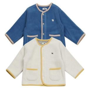 HP블루독베이비25년FW 플리스배색점퍼택1 45A1911701.02