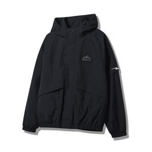 [지프]JP1JPU204 왜고니어 플라켓 후드 바람막이 2024년 블랙 점