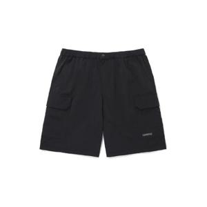 커버낫반바지 CQK CO2402SO23-BK 컬리지 테크 나일론 쇼츠 블랙