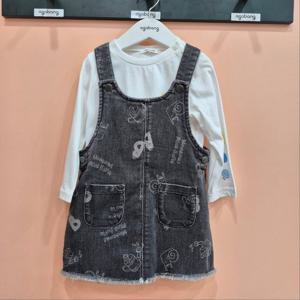 [아가방]로지데님멜빵스커트 01P534055