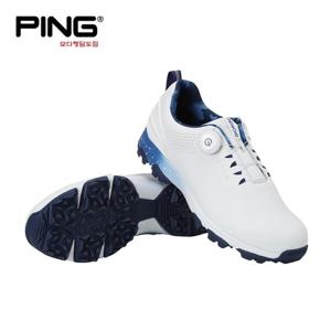 [핑][PING] 2025년 신상 남성 배색 다이얼 골프화 611E1SE001_WH