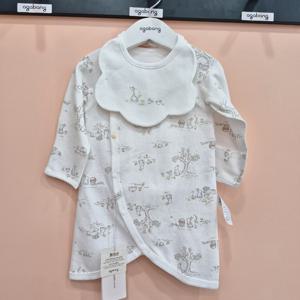 [아가방]포레오가닉배내가운(턱받이) 01S5171028_CJ