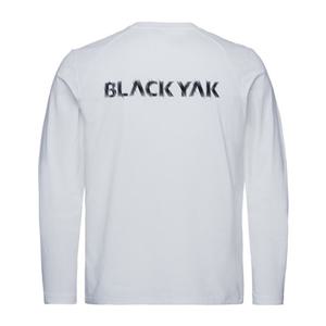 [블랙야크] 남성 크루핏 로고 라운드 긴팔티1 1BYRTFU002 WH