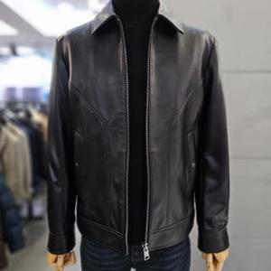 [바쏘]바쏘옴므 남자 블랙 양가죽 점퍼 레더자켓 WSAFZ3UB01A