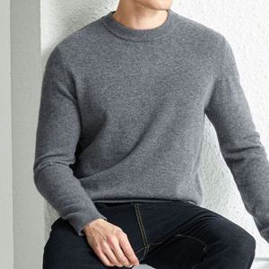 [모로엠]남성 긴팔 스웨터 레귤러핏 부드러운 니트 ON-KN-QWFG95