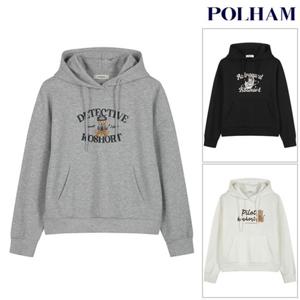 [폴햄] PHF4TH2210 여성 코숏 더블니트 후드 티셔츠