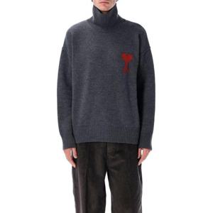 아미 터틀넥 25AUKS839018 084 GRIS CHINE