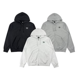 [엄브로]엄브로 에센셜 스몰로고 후드 집업 UP323CFT91
