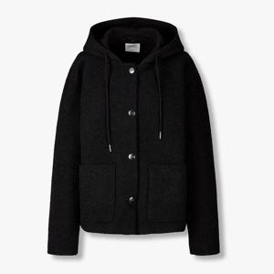 톰보이  9175412981 탈부착 후드 트위드 점퍼