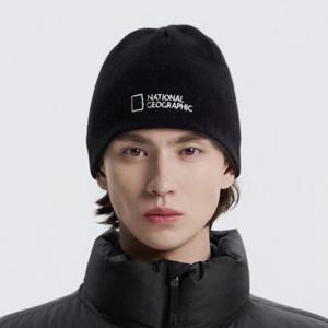 내셔널지오그래픽 N253AHA090 리버시블 비니 BLACK