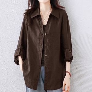 [몽벨리즈]비스콘루즈핏롱셔츠 mde2302360