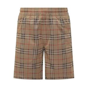 버버리 체크 저지 쇼츠 8110590 B9368 Beige