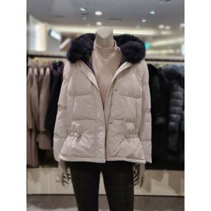 [트리아나]MARIO소고폭스탈부착 오리패딩점퍼TI4FA21