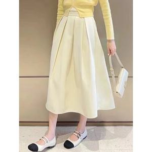 [예쎄][예쎄] 라이트 데일리 플리츠 롱 스커트 (S5SSK406A)