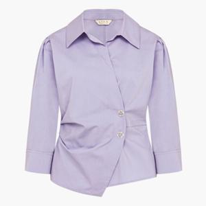 [린]MARIO린 사이드버튼 블라우스 LCBLPE0300