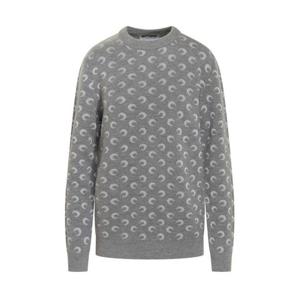 마린세르 스웨터 MTK004ACKNI0530 GR60 GREY