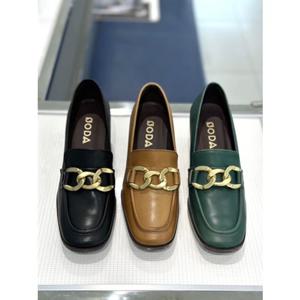 [SODA] 소다 여성 레트로 무드 힐 로퍼 6CM ALF214 컬러모음