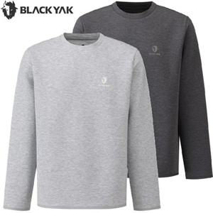 블랙야크 남여공용 오버핏 긴팔티셔츠 트레일러닝 유니 로고 맨투맨3 1BYSSFU909