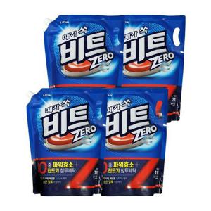 라이온코리아 비트 제로 리필 일반용 액체세제 2.0L x 4개