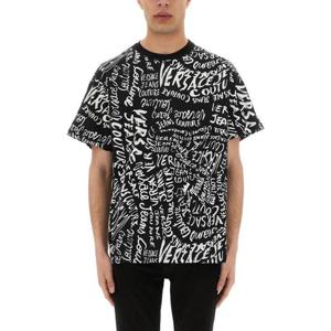 베르사체 반팔 티셔츠 78GAH6R0 JS440L01 BLACK