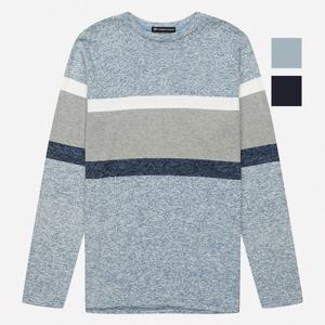 [뱅뱅] 공용 멜란 스트라이프 긴팔티 (NTI688)