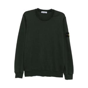 25 FW 스톤아일랜드 배지 크루 넥 스웨트셔츠 S156100060S00I TP441679233