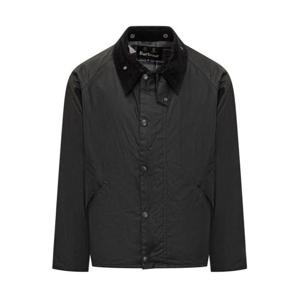 바버 TRANSPORT 트랜스포트 왁스 재킷 MWX1678MWX BK91 Black
