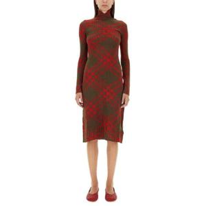 BURBERRY CHECK WOOL BLEND DRESS 8093580C1205
