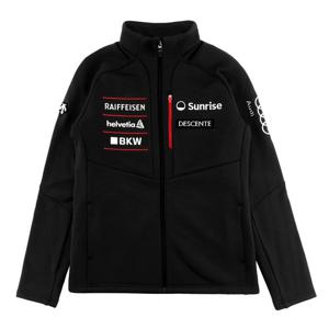 데상트 스위스 스키 기모 스트레치 트레이닝 자켓 SP423SFTO1BLK