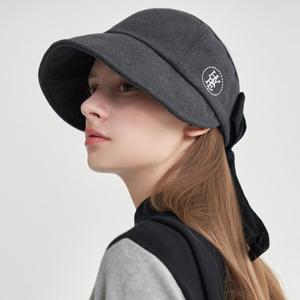 [르니앤맥코이골프] 여성 백리본 울 혼방 썬 바이저 캡 FM55AM105L