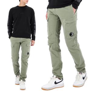 25FW CP컴퍼니 렌즈 와펜 스트레치 새틴 카고 팬츠 19CMPA068A 612