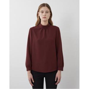 [올리비아로렌]밴드넥 네크 셔링 블라우스____VOCNL3W9121