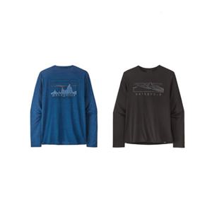 파타고니아코리아 45190Q7 멘즈 롱-슬리브드 캐필린 쿨 데일리 그래픽 셔츠 JDS