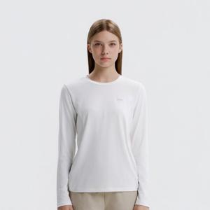 내셔널지오그래픽 N253WTS210 여성 카프 티셔츠 O/WHITE