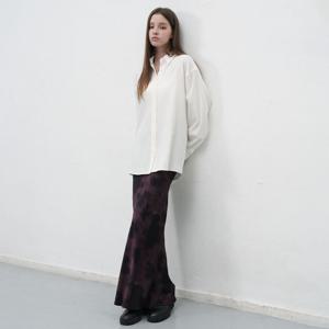 WOMAN 루즈핏 소프트 코튼 셔츠 [WHITE] / WBE3L03510