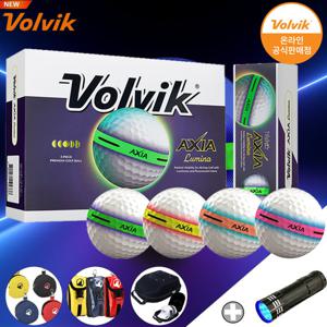 볼빅 골프공 2025 엑시아 루미나 야광&형광볼(1더즌 12알)정품