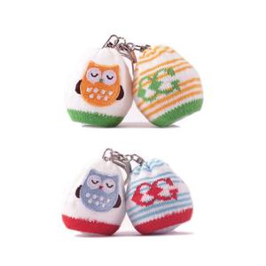 콜리스 니트 부엉이 투볼주머니 볼주머니 골프공주머니 공주머니 볼파우치 볼케리