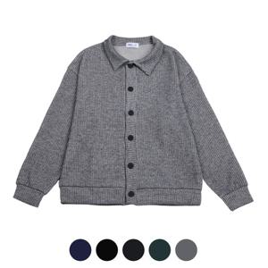 [모로엠]골지 카라 니트 단추 가디건 5색상 9MI-CA-Q002