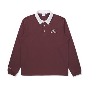 [말본골프]말본골프 M 클래식 클레릭 티셔츠 WINE (MAN) M5321PT