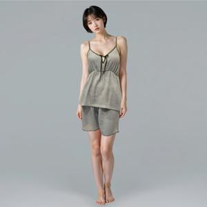 [바바라(언더웨어)](하의)가볍고 귀여운 3부 홈웨어바지 AHS4602H