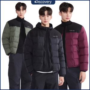 디스커버리 25FW신상 남성 세미오버핏 사각퀼팅 다운 경량패딩 DMDJ53056