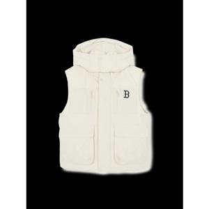 [MLB]고프코어 립스탑 4포켓 후드 패딩조끼(3ADVB0256)