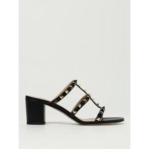 발렌티노 가라바니 뮬 슬리퍼 7W2S0C47VOD 0NO Black